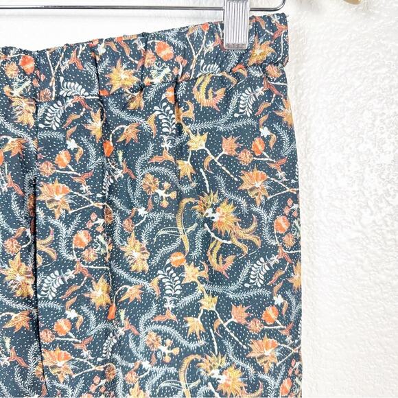 Isabel Marant Women’s Roya 100% Silk Floral Straight Leg Pant Size 36 / Small - Picture 5 of 11